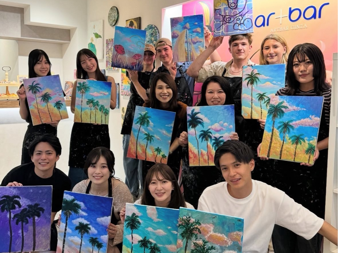 代官山×アート＞ワイン片手に、リラックスして楽しむアート体験