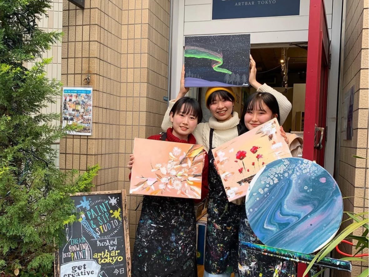 代官山×アート＞ワイン片手に、リラックスして楽しむアート体験
