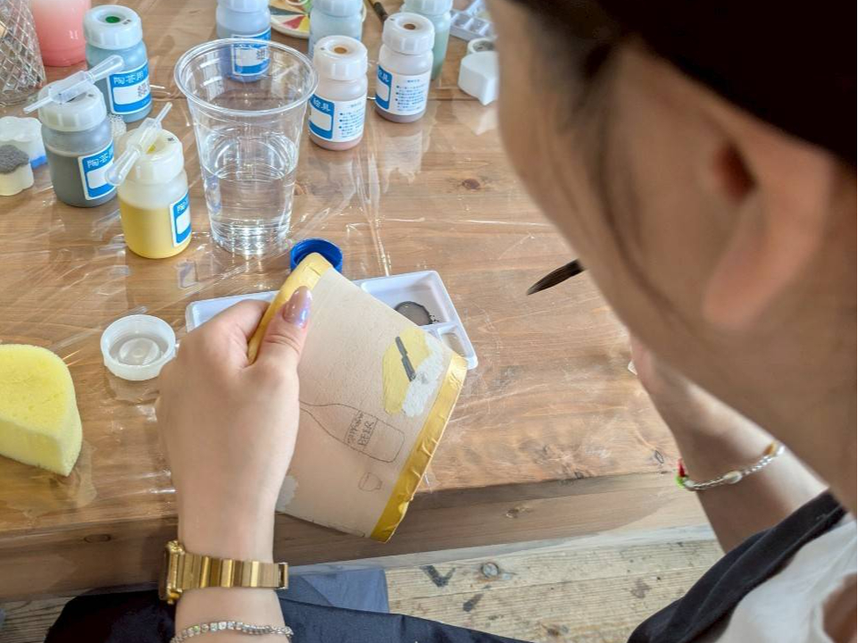 1/6(火)限定！【市川・東西線行徳駅徒歩5分・絵付け体験1日】3歳からOK