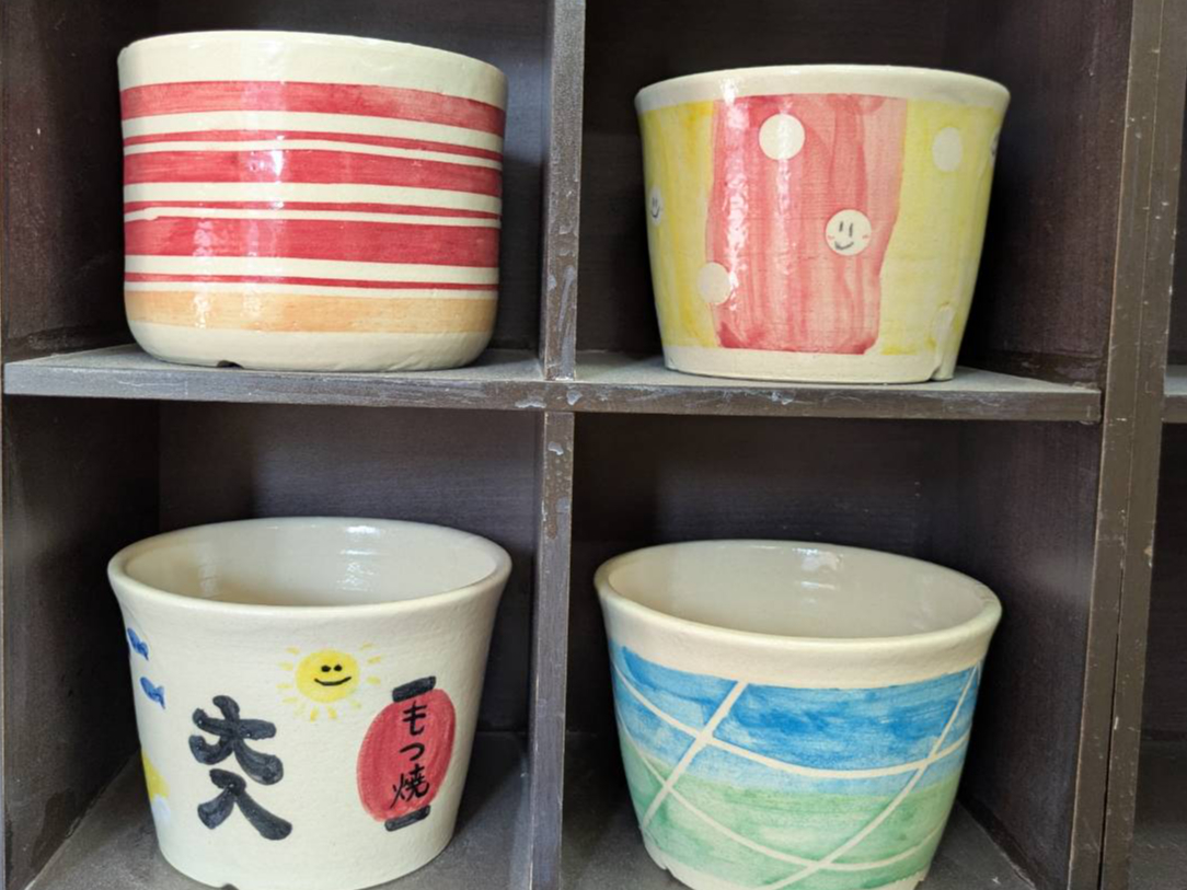 油彩画 　壷と鉢植え 2111ClayStudio.jpg