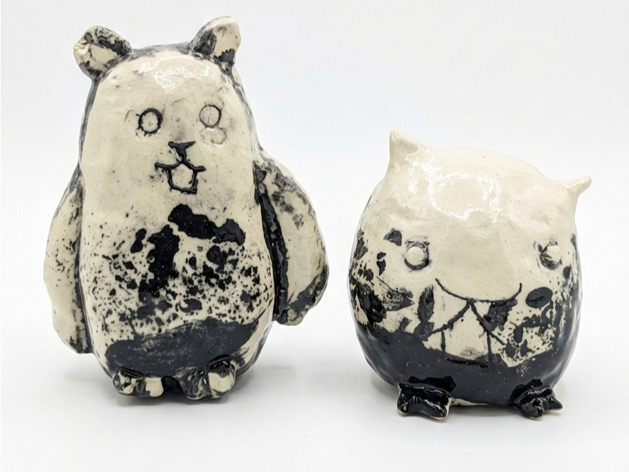 ニセ物注意！「理庵」手捻り作品です。手捻りの見分け方お教えします！（非売品です） 千葉・市川・手びねり】☆夏休み企画 全3回コース！（最後の工程まで
