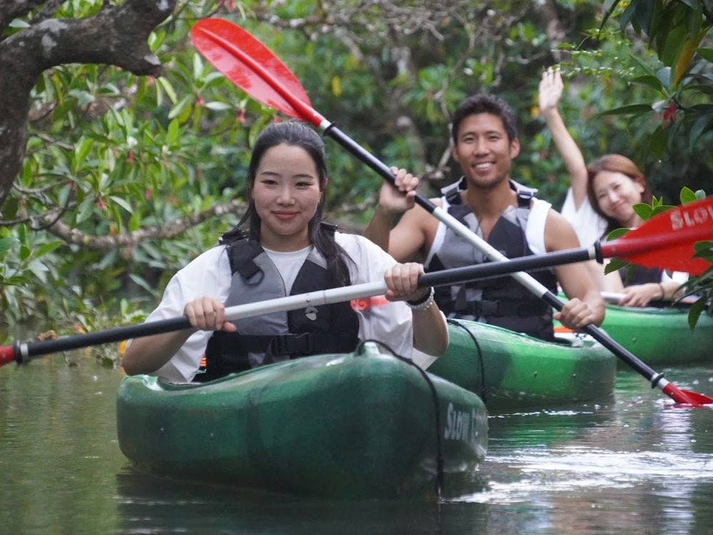 ☆わくわくドキドキマングローブ探検！サンセットカヌー体験☆