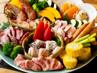 \Bravo特選BBQコース/宗像牛に豊富な海の幸とバラエティーに富んだメニュー♪