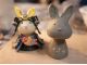 うさぎ武将の型があります。着物、兜、小物の型紙もありますので初めての方でもクオリティ高いうさぎ武将が出来ます