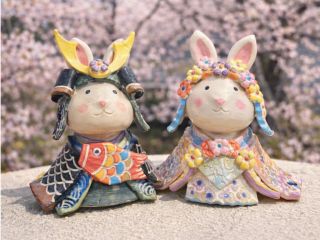 選べる?うさぎ武将orうさぎ姫