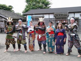 松前藩屋敷の歴史的背景で“映え”撮影