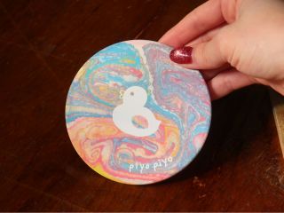 オリジナルの吸水コースターがつくれる印刷体験!