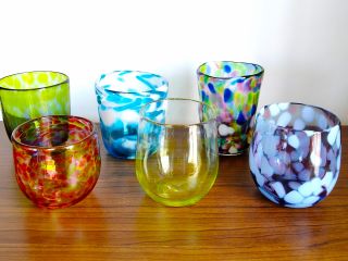 サンプルのグラスたち