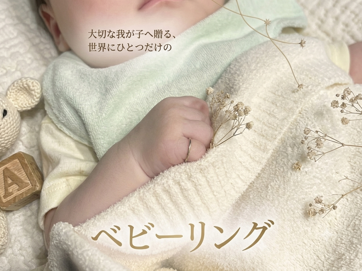 【ベビーリングをハンドメイド】静岡市街中で彫金体験 我が子を想う成長の証を手作り...