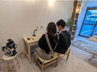 \ほぼ貸し切り♪静かな隠れ家アトリエで特別な製作体験を◎/
