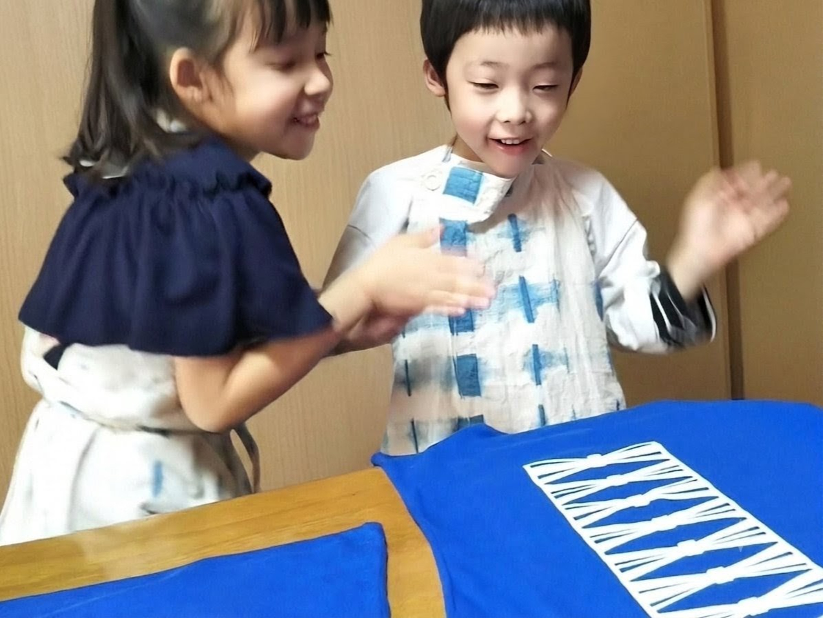 【静岡駅徒歩圏・親子OK・当日持ち帰り】型染めTシャツ作り体験