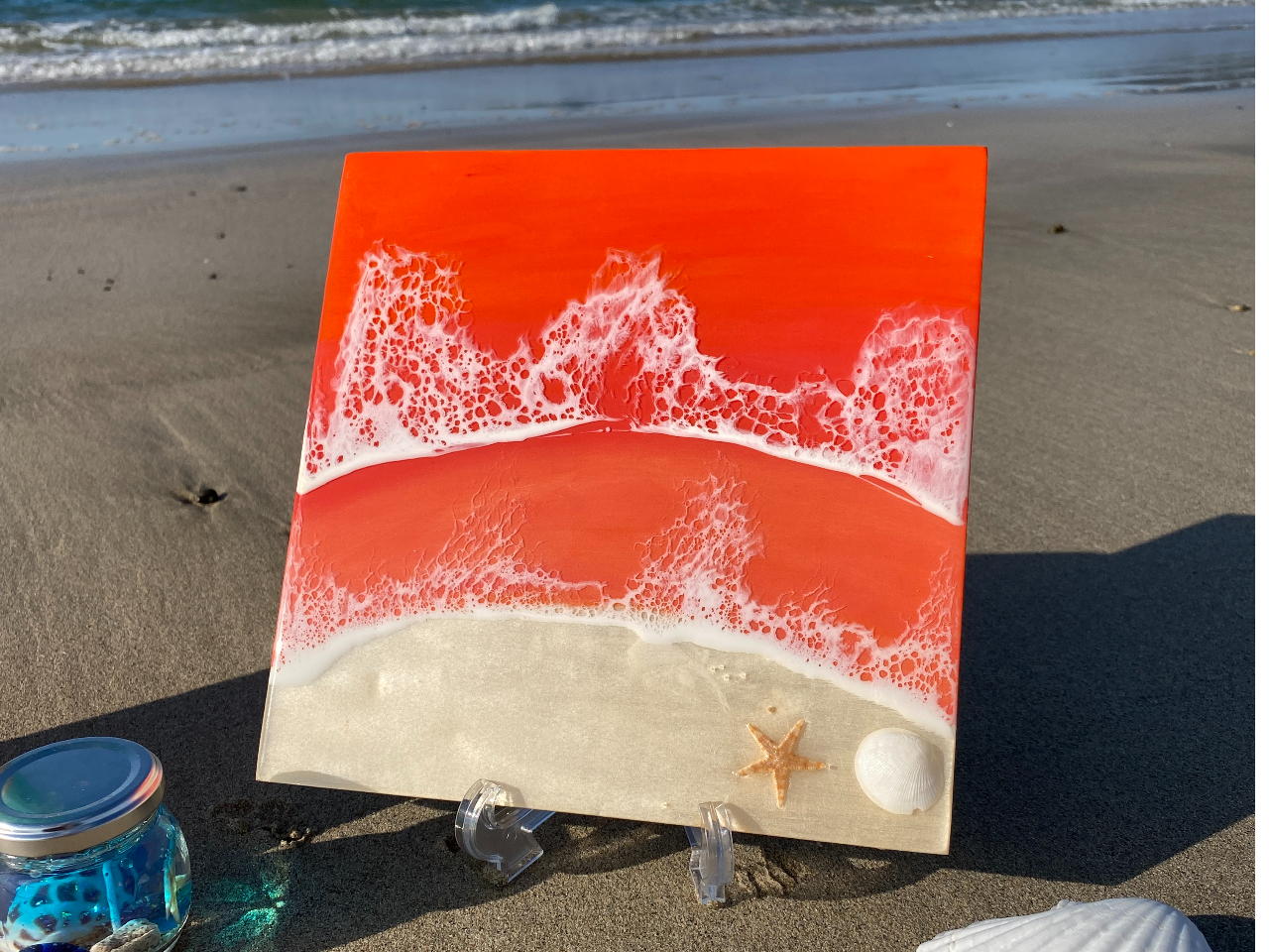 ���ցE���˂ŃG�|�L�V�̔g�A�[�g�̌�