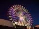 夜の観覧車もまた魅力的♪