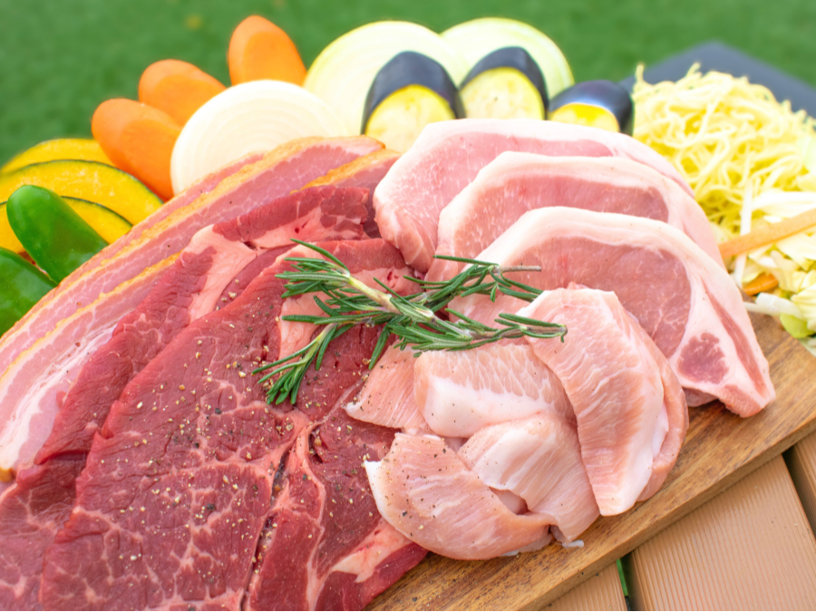 【土日祝】牛ステーキメイン! 定番食材+BBQ器材コース_2026