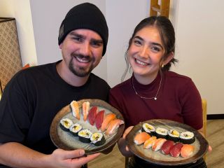 自分で握った、唯一無二のお寿司!その美味しさを、是非ご堪能ください!☆彡