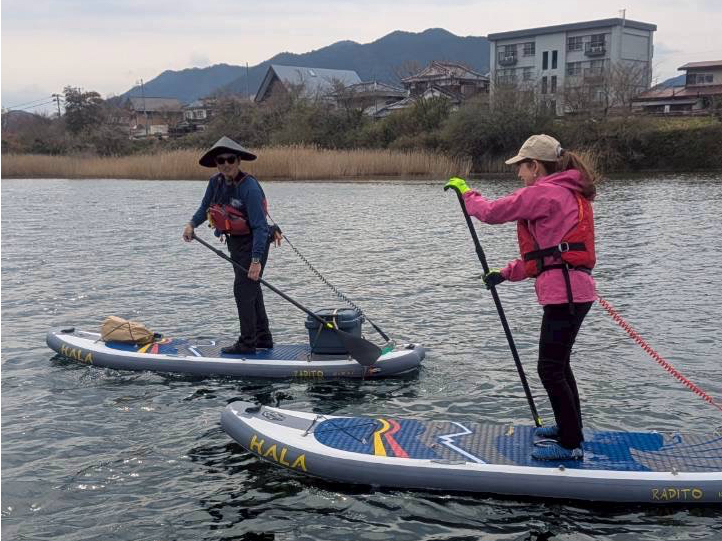 山口県・萩市・90分】はじめての水上散歩インストラクターが優しく
