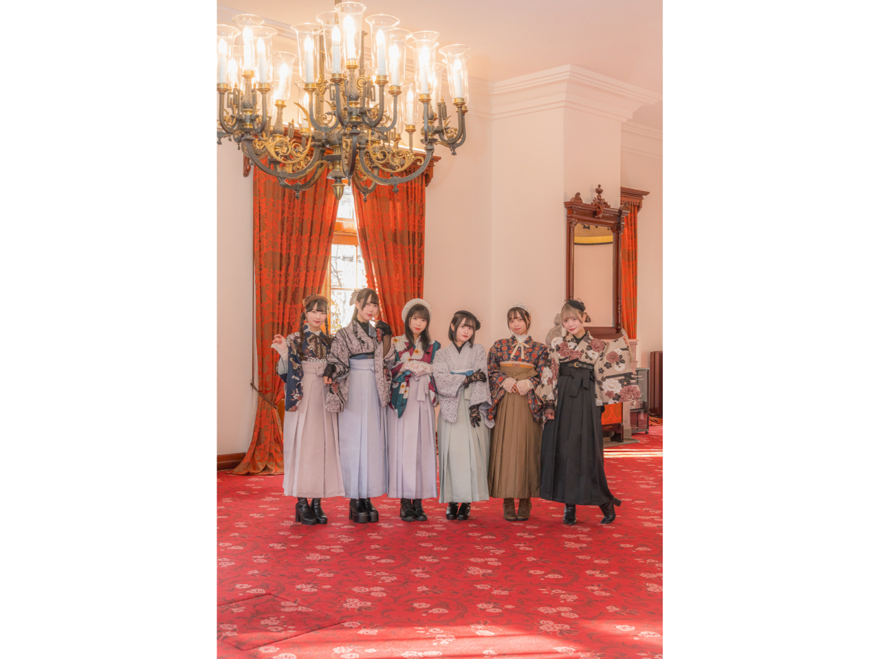 【札幌】和洋折衷ミックス着物&袴レンタル・サロン撮影可・街歩きプラン SNS映え...