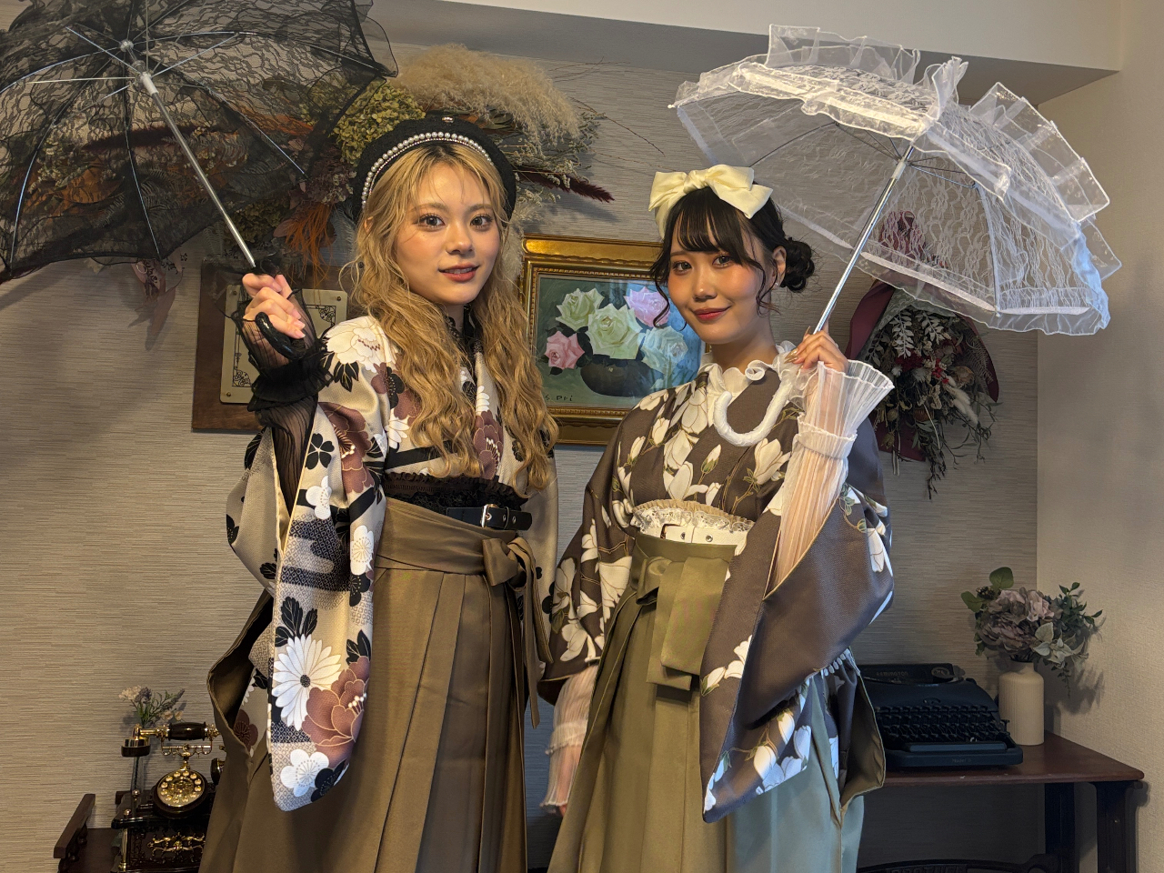 【札幌】和洋折衷ミックス袴レンタル*SNS映え抜群!サロン内撮影プラン♪卒業記念...