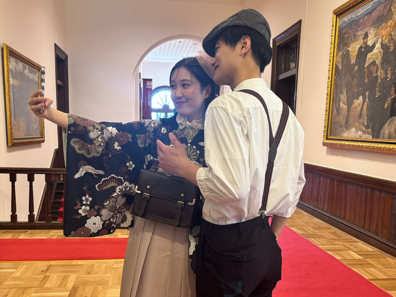 【札幌】着物レンタル・カップルお出かけプラン《メンズは洋装》観光、デートに♪