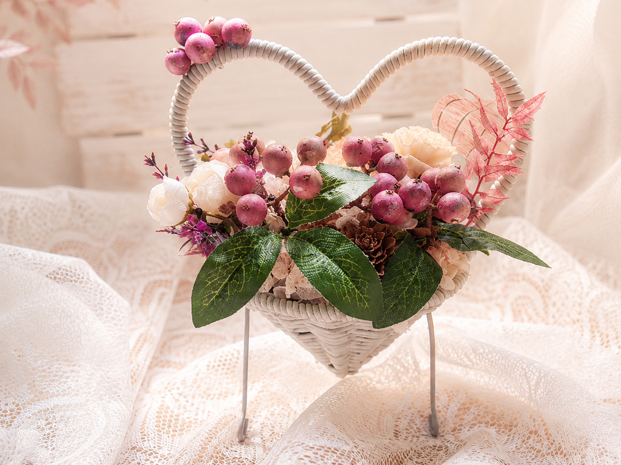 �s���N�F�̃x���[�Ȃǂ��g�����A�������͋C�̈Ⴄ�A�����W�����I�т��������܂��B