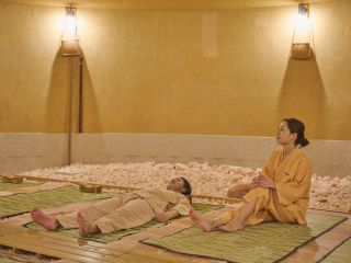 7エリア26タイプ60床以上の都内最大級の岩盤浴が自慢です♪