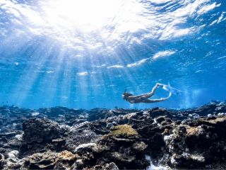 水納島・瀬底島スキンダイビングコース