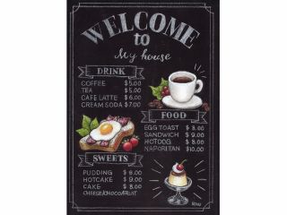 カフェスタイルボード こちらが描けます すぐ持って帰れますよ