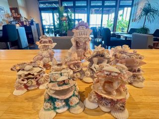 天然の貝殻で作る、世界に一つの沖縄シーサー。
