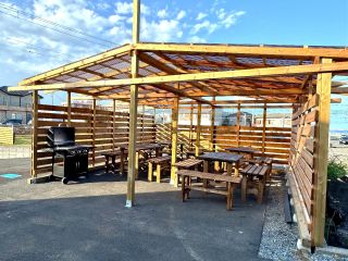 BBQエリア外観