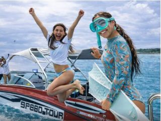 クルージングボート×スキンダイビングツアー