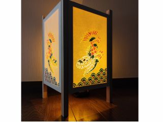 行燈タイプ<照明を入れると美しさが引き立ちます>