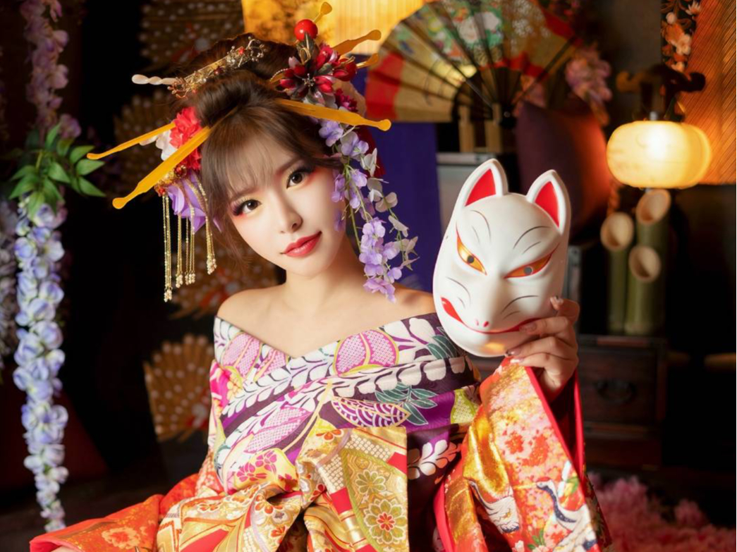 京都・花魁変身体験】花魁スタジオ柚桜～yusakura～｜女性に人気＊花魁