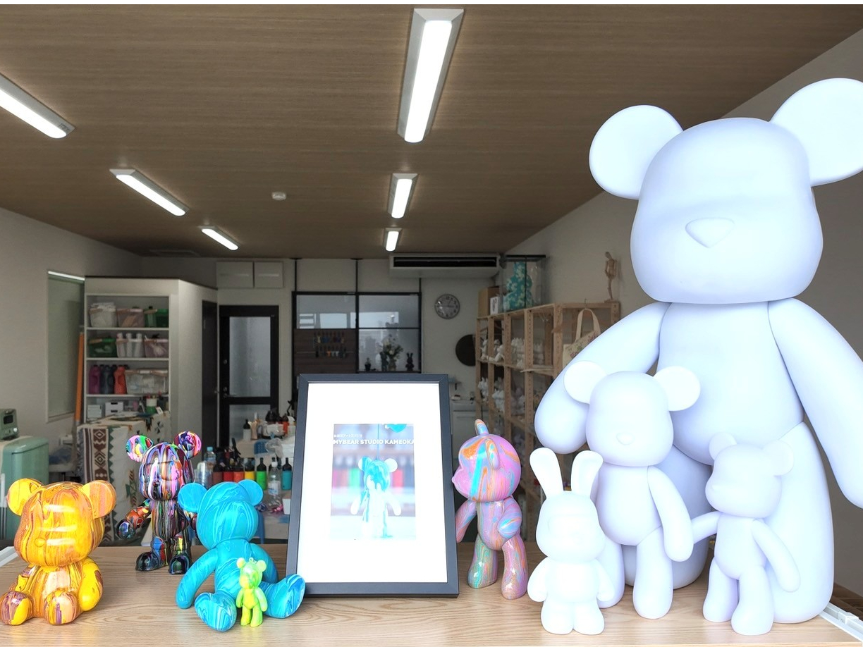 京都・駅チカ】ベアアート体験｜キーホルダー作り～世界で一つ”特別な