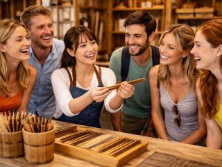 \世界でひとつ!あなただけのお箸をつくろう/