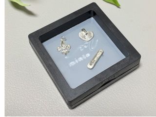 ハート、リリィ、バー、3個制作