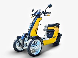 REVERSE TRIKERは、普通自動車免許で運転できる3輪タイプの電動モビリティ。前2輪・後ろ1輪の設計による安定感と、バイクのような爽快感を体験できます