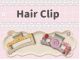自分らしいヘアークリップを作成!パーツは2000種あるので自分らしさ無限大!!