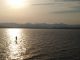 夕日が美しい浜名湖!