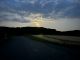 夕暮れから星空へ移ろう北海道の空