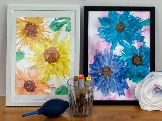あなたの思い描く花は何色?きれいな花を咲かせてね♪