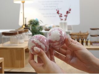 京都で楽しむオリジナルバスボム作り体験