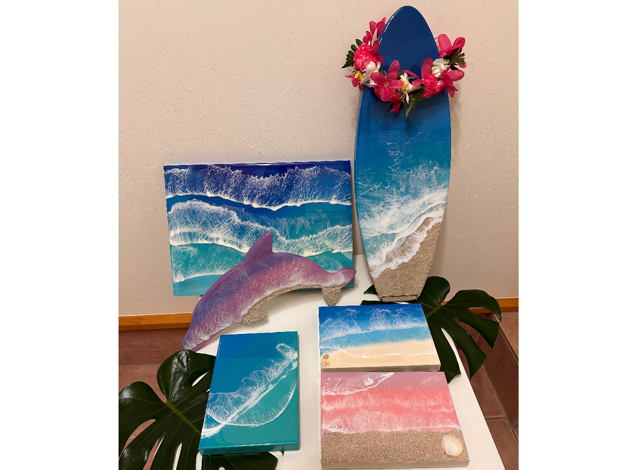 【浦安】《Ocean Resin Art(波レジンアート)体験》~世界で一つ”特...