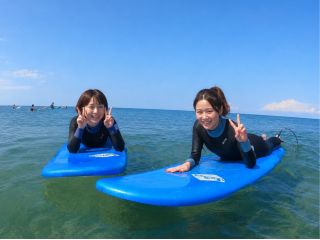 \女性に優しいサーフィンスクール♪BAGひとつで参加OK!/