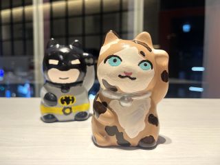 東京観光の思い出に作る開運招き猫