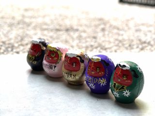 飛騨高山の新たな縁起物。【獅子+だるま=オリジナル獅子だるま】を作ろう!